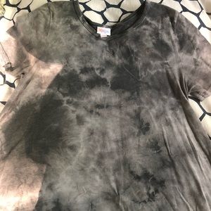 HTF Tie dye Hi-Low Carly Dress